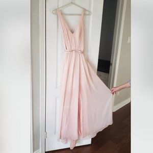Vera Wang Blush Bridesmaid Dress